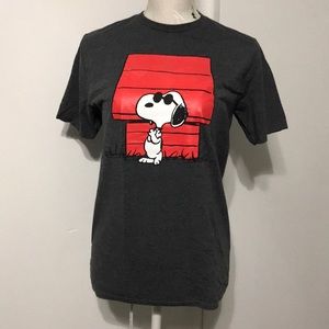 Snoopy Cool Doghouse Graphic Tee